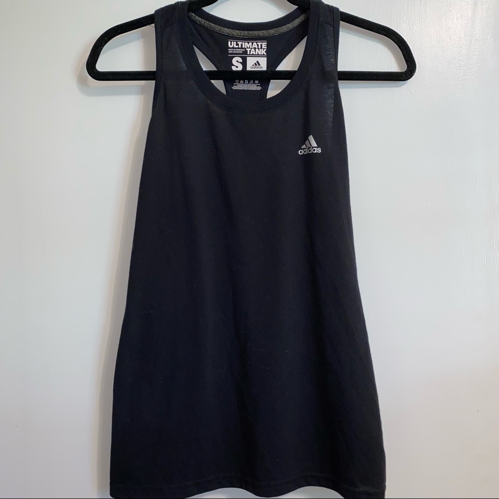 Adidas ultimate tank in black